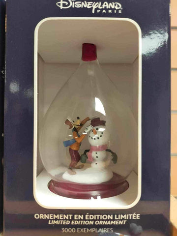 Goofy Snowman Limited Castmember Ornament