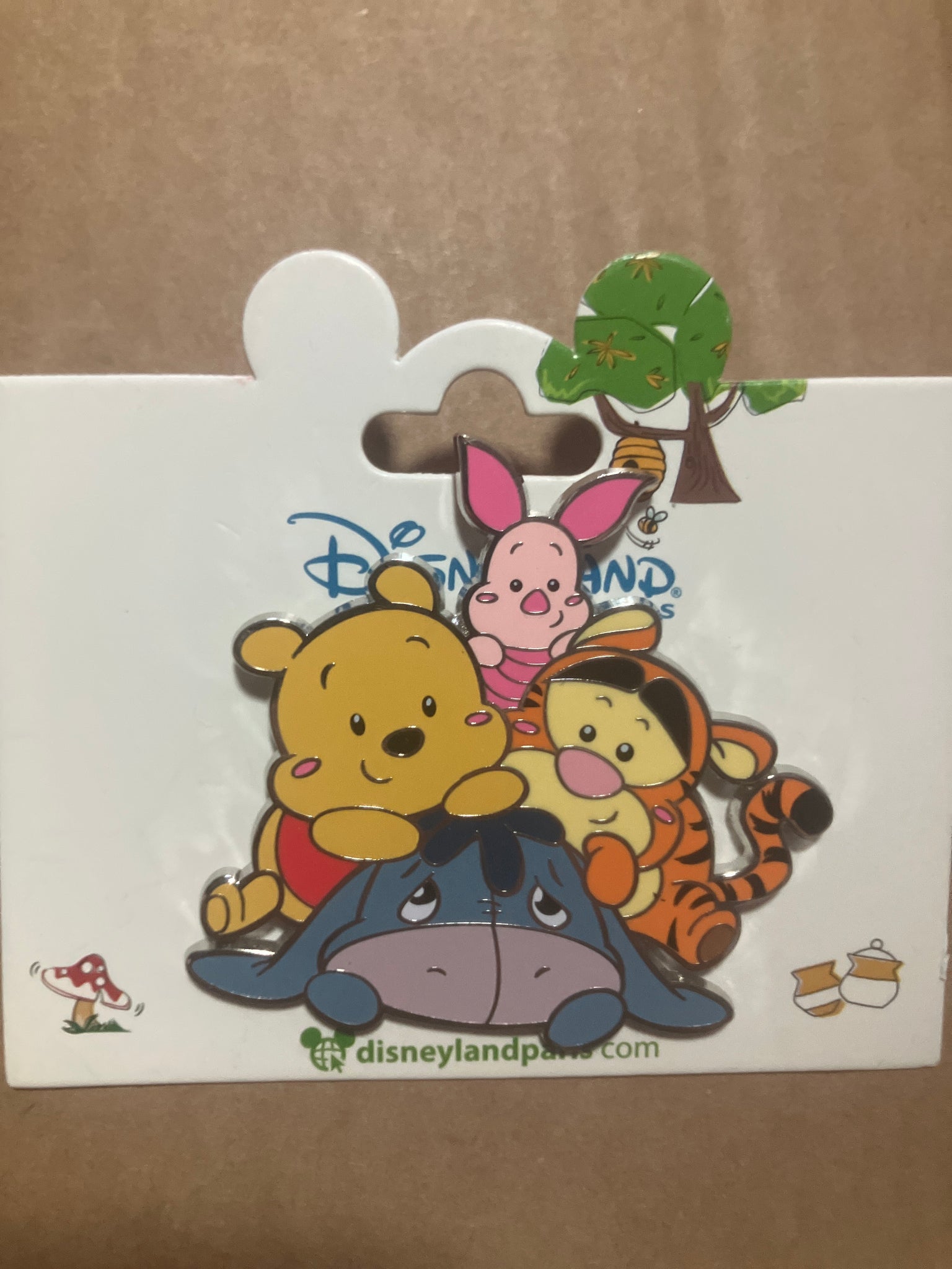 Winnie the Pooh Family Pin