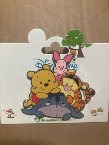 Winnie the Pooh Family Pin