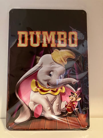 Dumbo Metalen Bordje