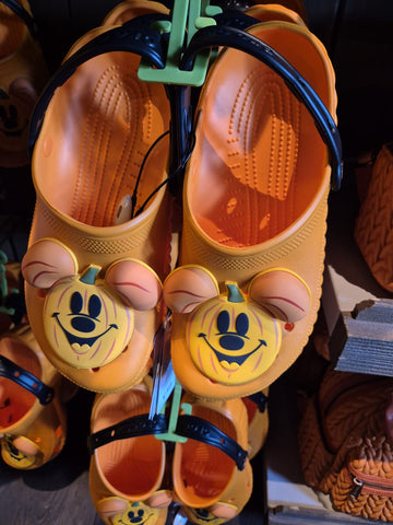 Mickey Mouse Halloween Crogs
