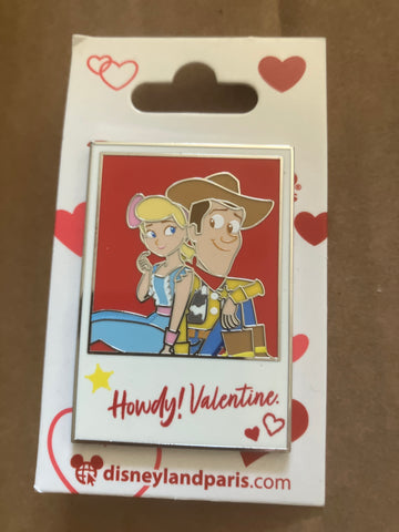 Woody & Boo Beep Toy Story Pixar Pin