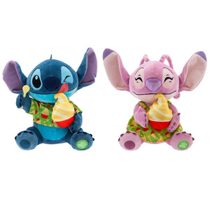 Stitch & Angel Pluche Snack Attack Set 8/12