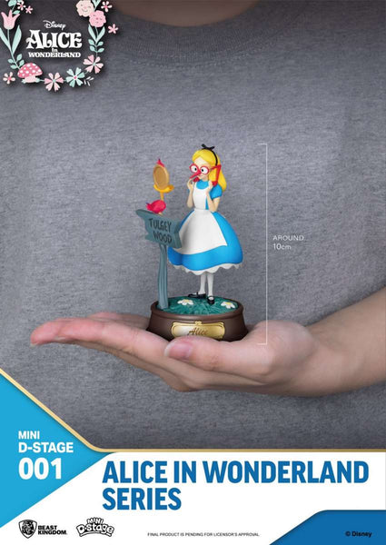 Alice in Wonderland - Mini PVC Diorama Set