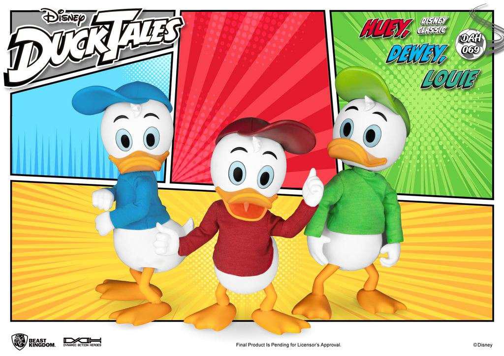 Disney: DuckTales - Huey Dewey and Louie 1:9 Scale Figure Set
