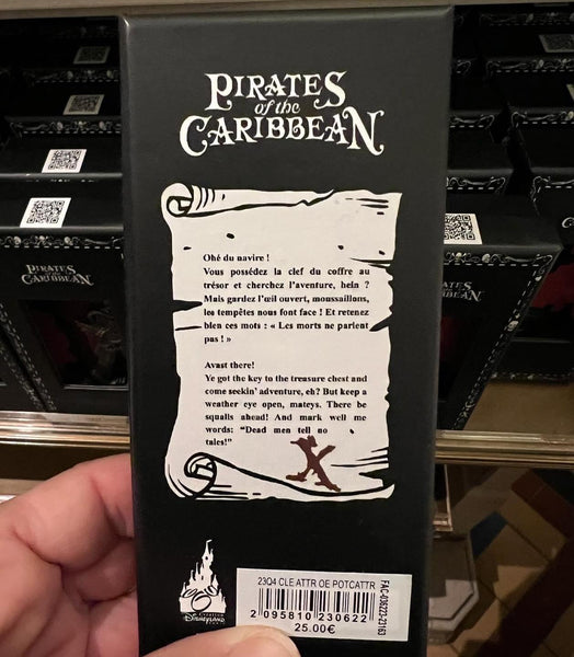 Llave de Piratas del Caribe