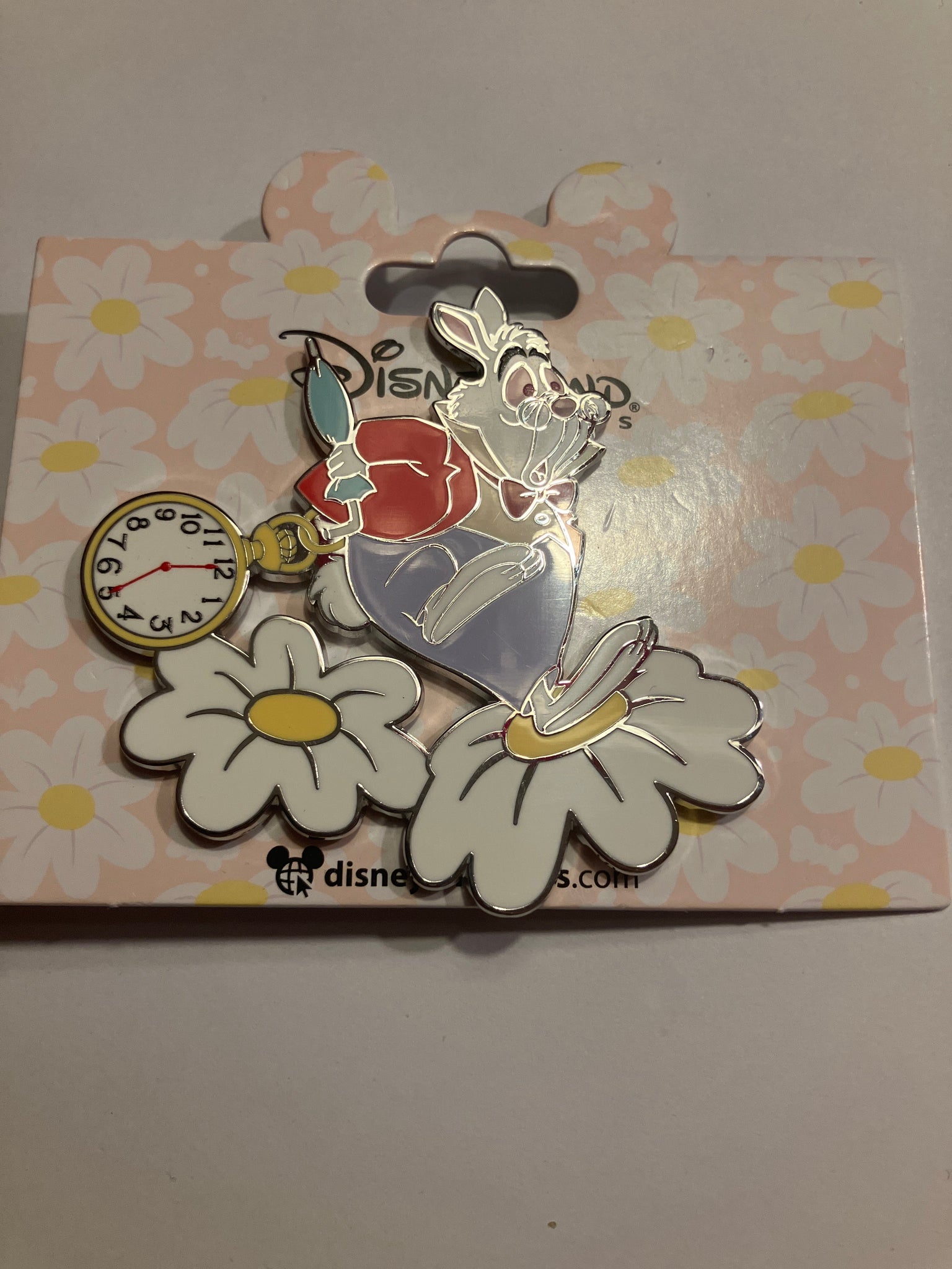 White Rabbit Pin