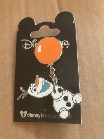 Olaf Balloon Pin