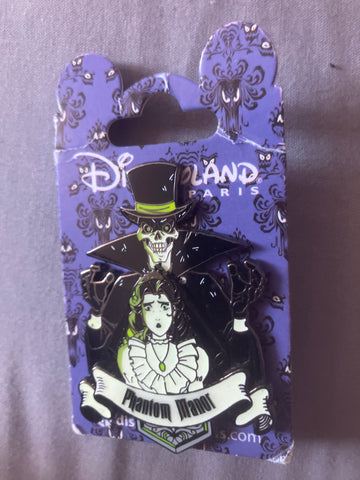 Melanie & Henrie Phantom Manor Pin