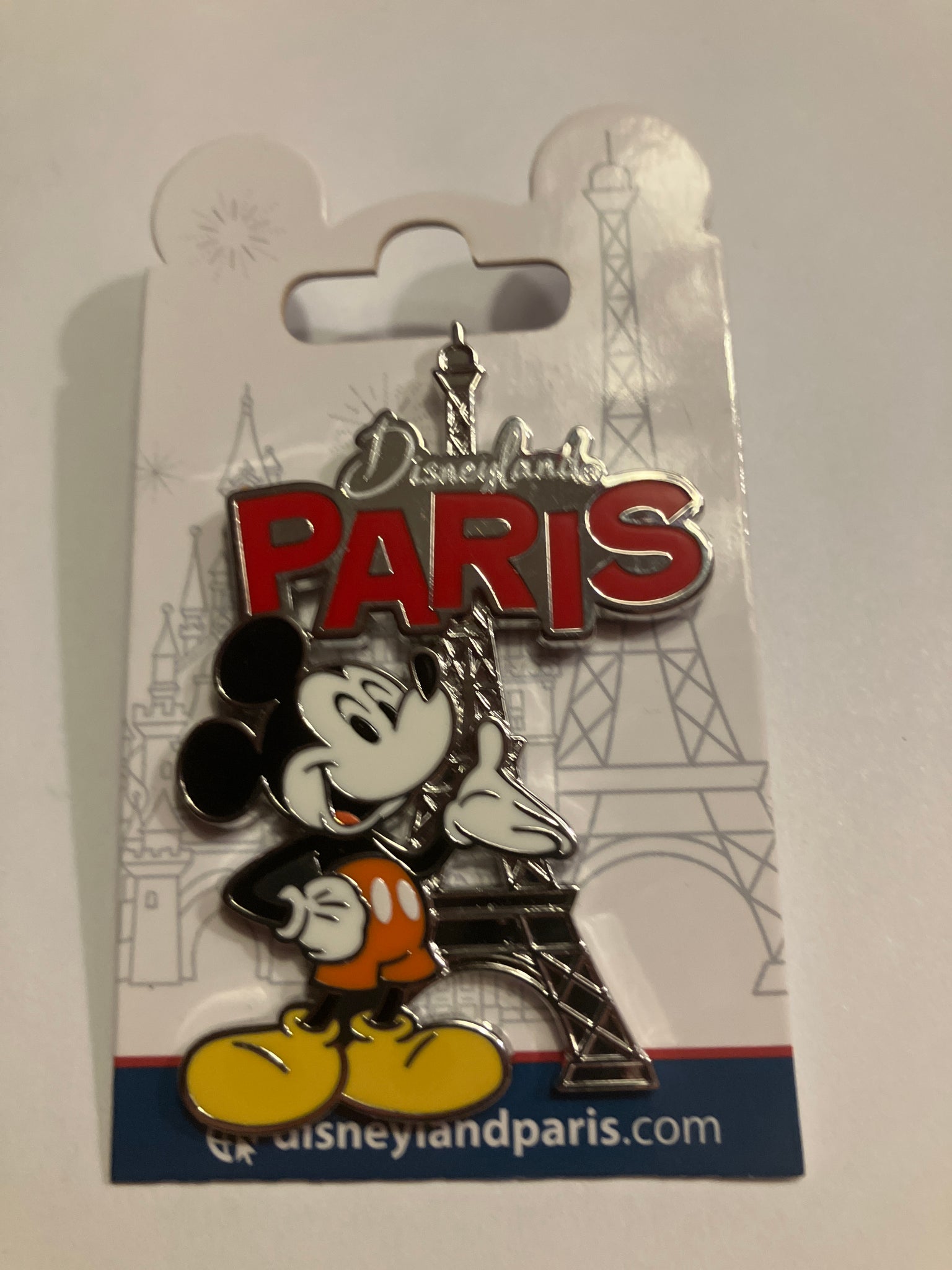 Mickey Mouse París Chapa