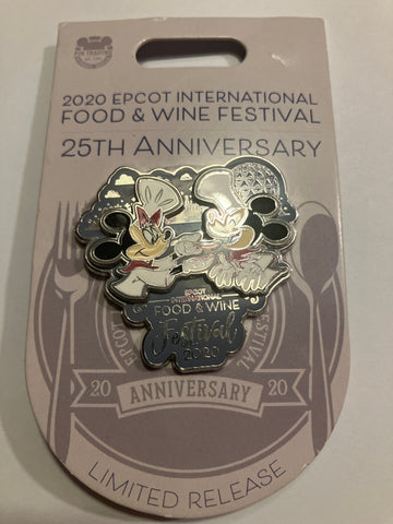 Pin de lanzamiento limitado de Mickey y Minnie Mouse 2020