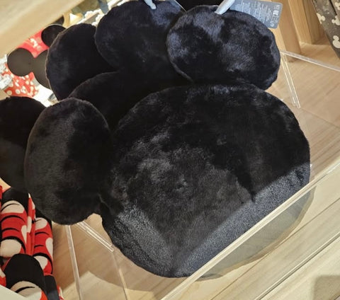 Mickey Mouse Kussen Zwart