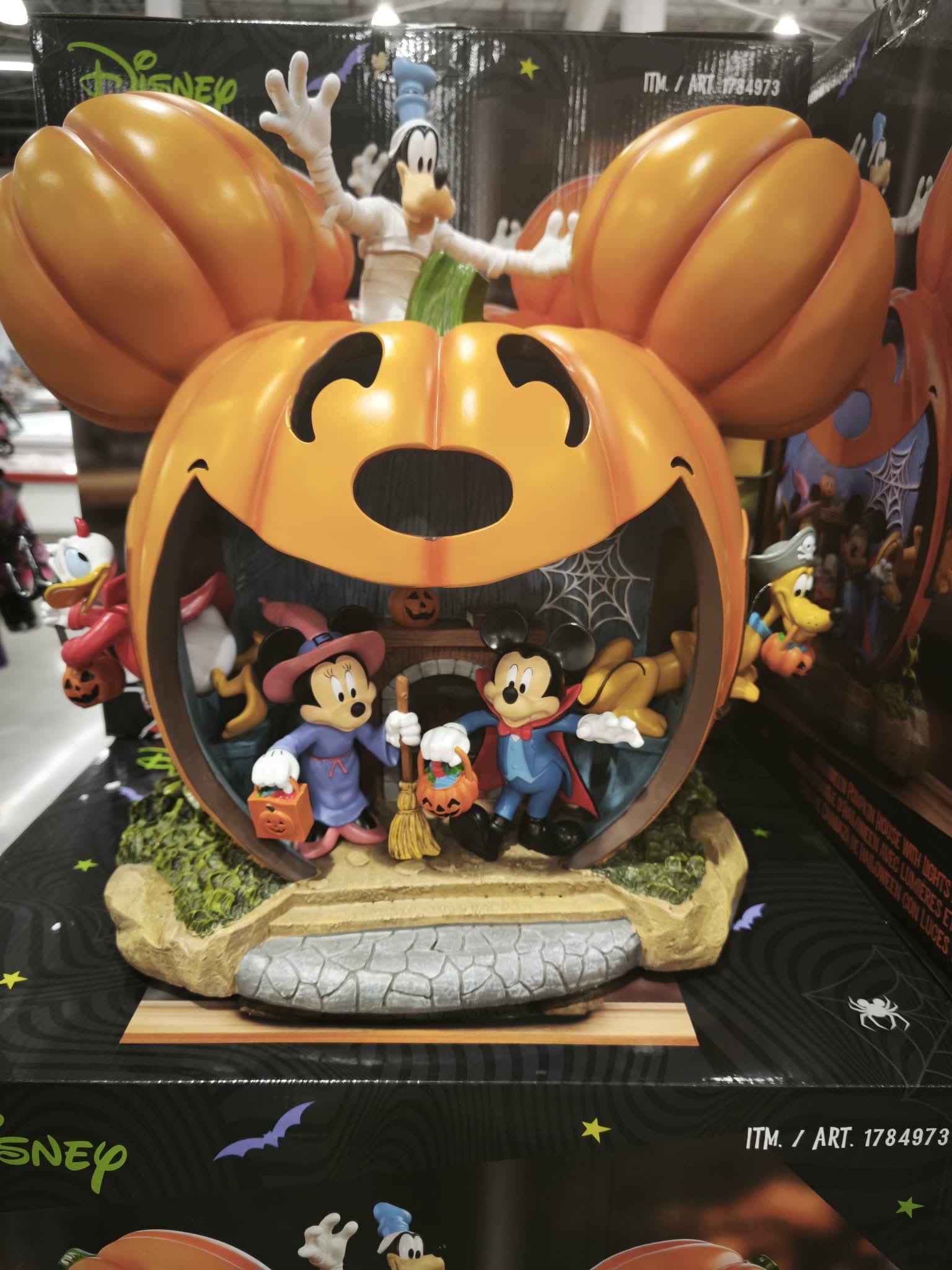 Mickey and Friends Pumpkin Halloween Beeld