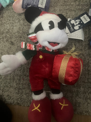 Mickey Mouse Kerst Knuffel