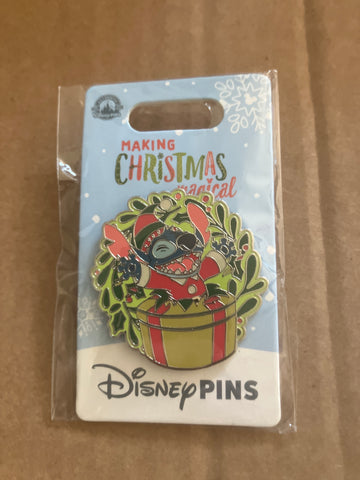 Stitch Christmas Pin