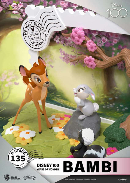 100th Anniversary - Bambi PVC Diorama Statue