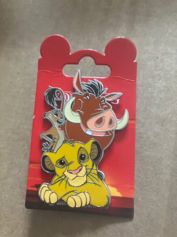 Simba Timon Pumba Lion King Pin