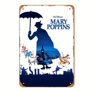 Mary Poppins Disney Metal Sign