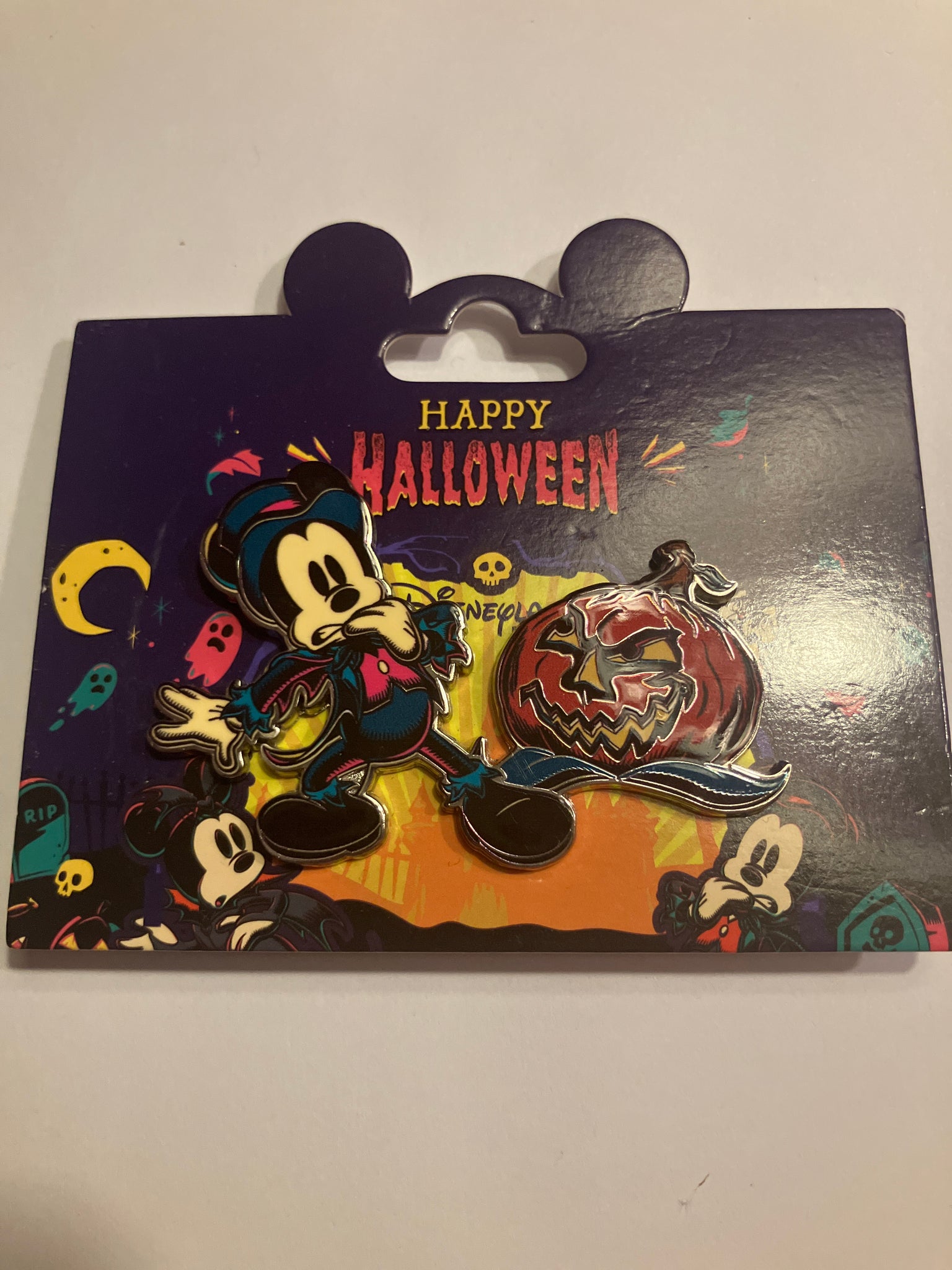 Mickey Mouse Halloween Chapa