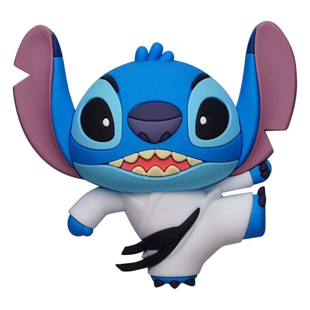 Imán Stitch Taekwando Disney