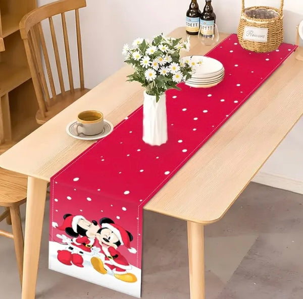 Mickey &amp; Minnie Weihnachtstischläufer