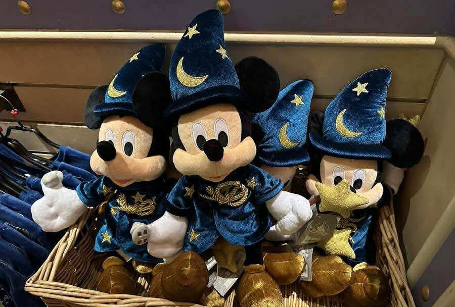 Mickey Mouse Sorcerer Knuffel