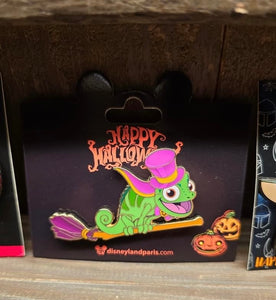 Pascal Halloween Disney Pin