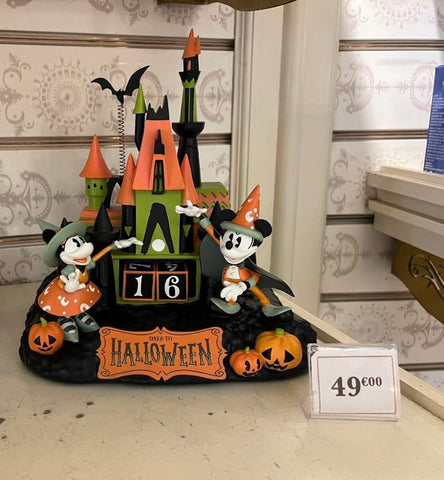 Mickey & Minnie Halloween Aftelkalender Beeld