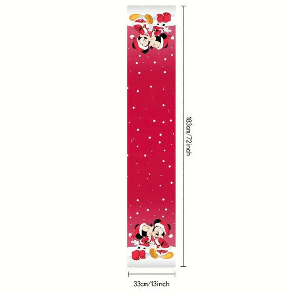 Mickey &amp; Minnie Weihnachtstischläufer