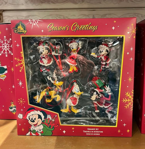 Mickey And Friends Ornamenten Set