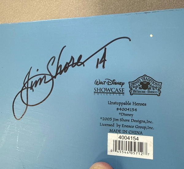 Signed Jim Shore Traditions Crossing The Delaware “unstoppable hero’s”