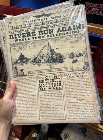 Big Thunder Mountain Krant Poster