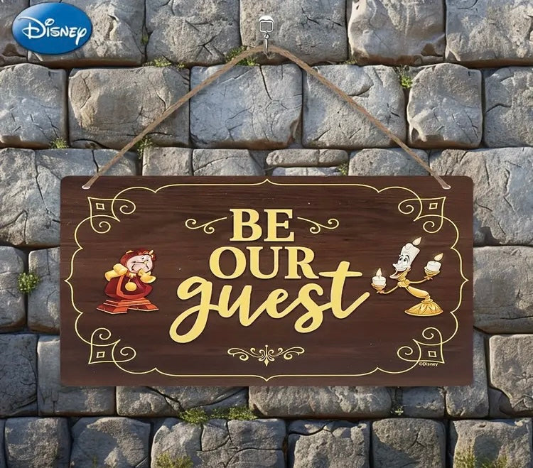 Belle & Beest Disney Metal Sign