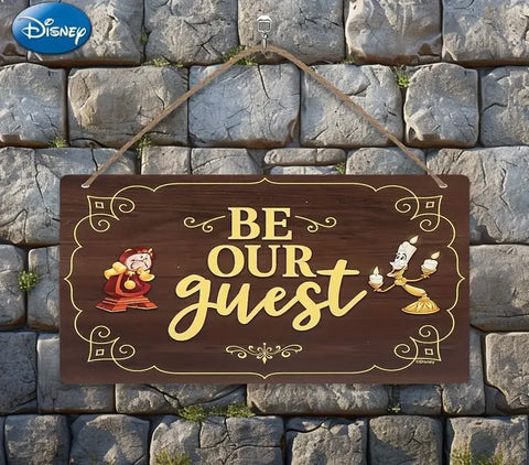 Belle & Beest Disney Metal Sign