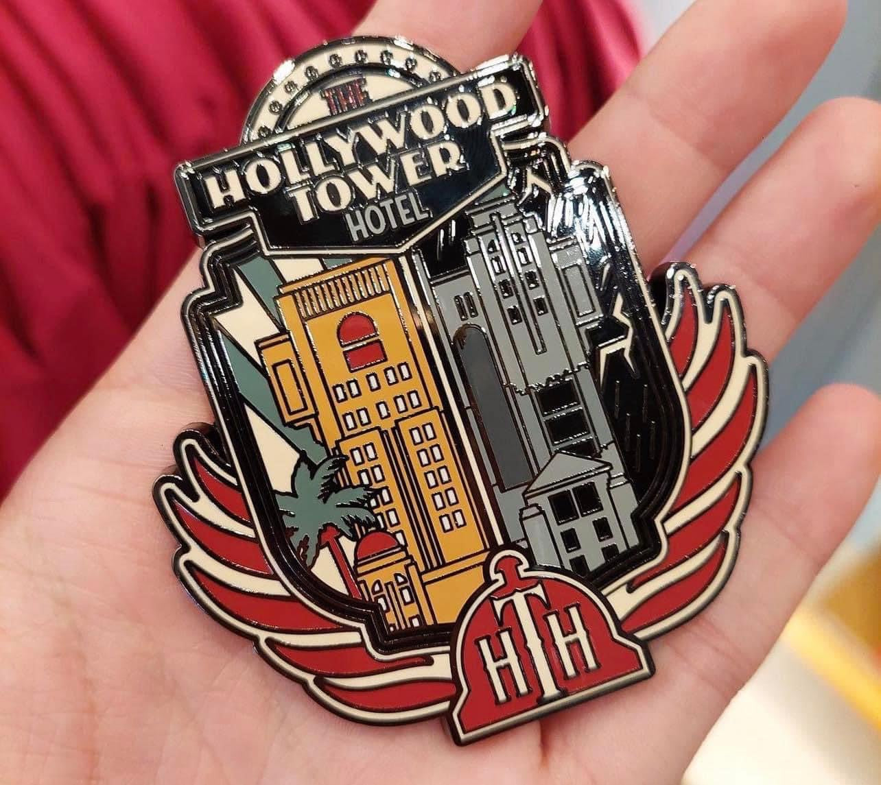 Hollywood Tower Hotel Pin Magneet