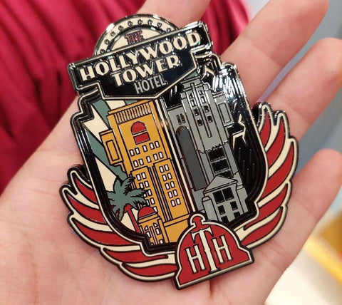 Hollywood Tower Hotel Pin Magneet