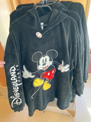 Poncho Trui Fluffy Mickey Mouse