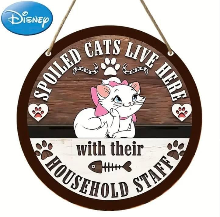 Marie Aristocats Disney Sign