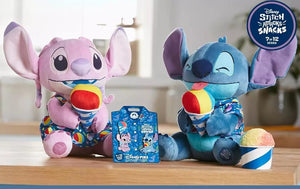 Stitch & Angel Pluche Snack Attack Set 7/12