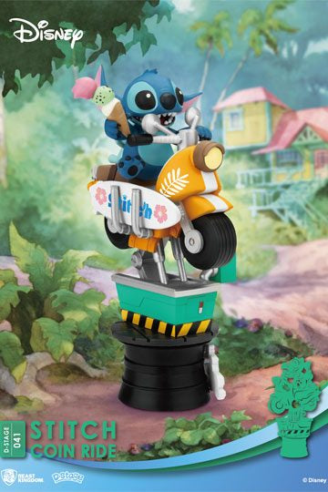 Stitch Coin Ride Diorama
