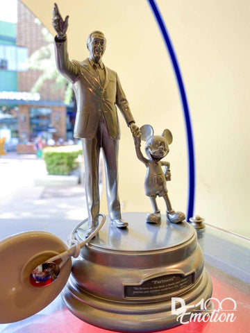 Estatua de Mickey Mouse y Walt Disney