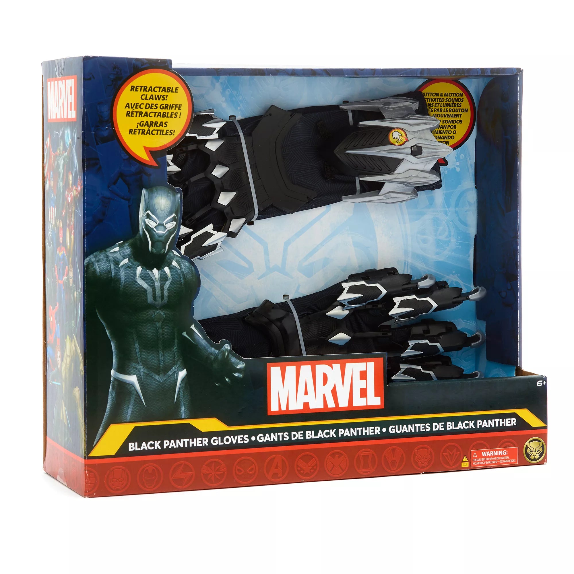 Guantes Marvel Pantera Negra