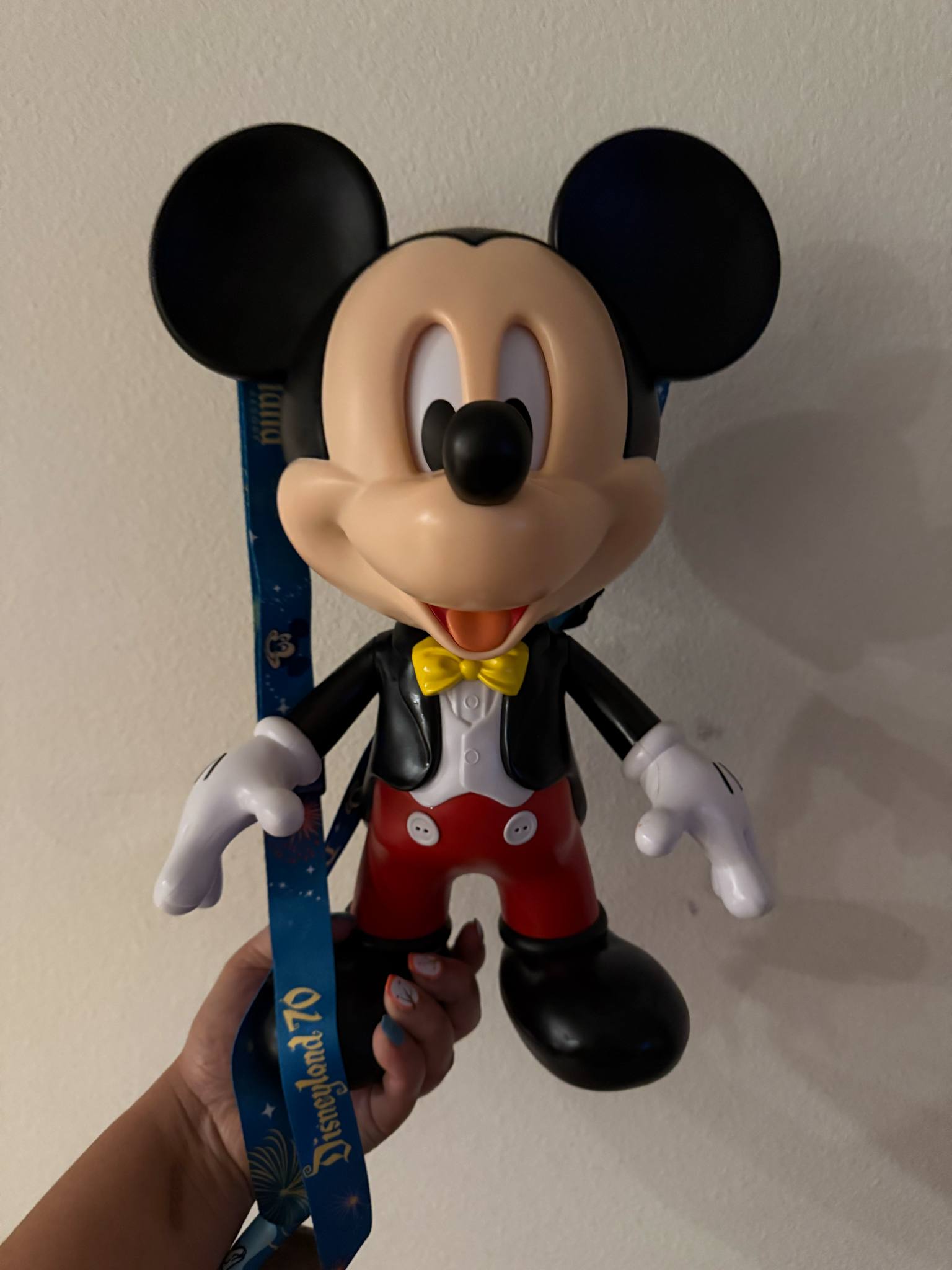 Mickey Mouse USA Popcorn Bucket Talking