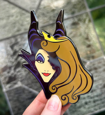 Aurora vs Maleficent Jumbo Pin