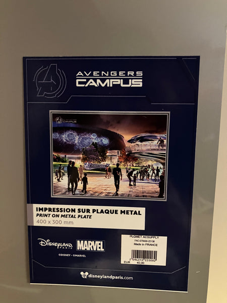 Marvel Disney Metall-Disney-Plakat