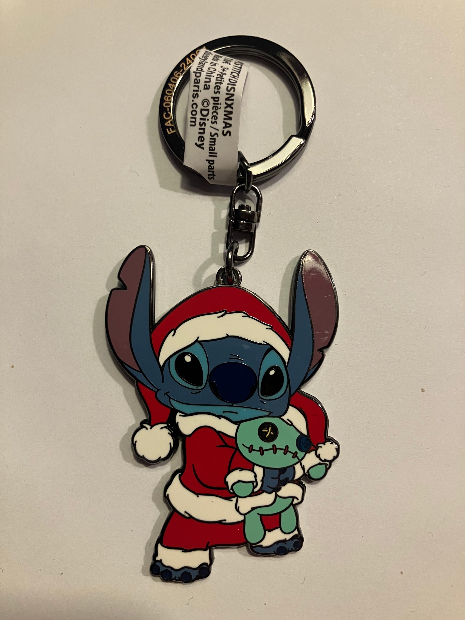 Stitch-Weihnachts-Schlüsselanhänger