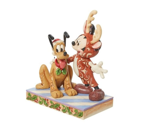 Mickey Mouse & Pluto Kerst Traditions