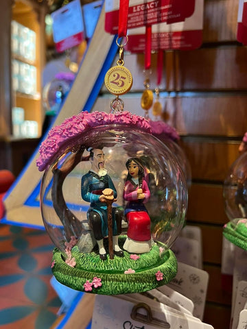 Mulan Sketchbook Ornament