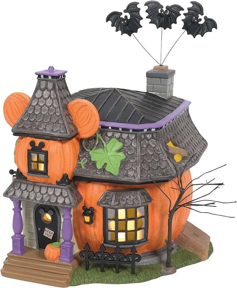 Mickey Mouse Halloween Dept 56 Huis