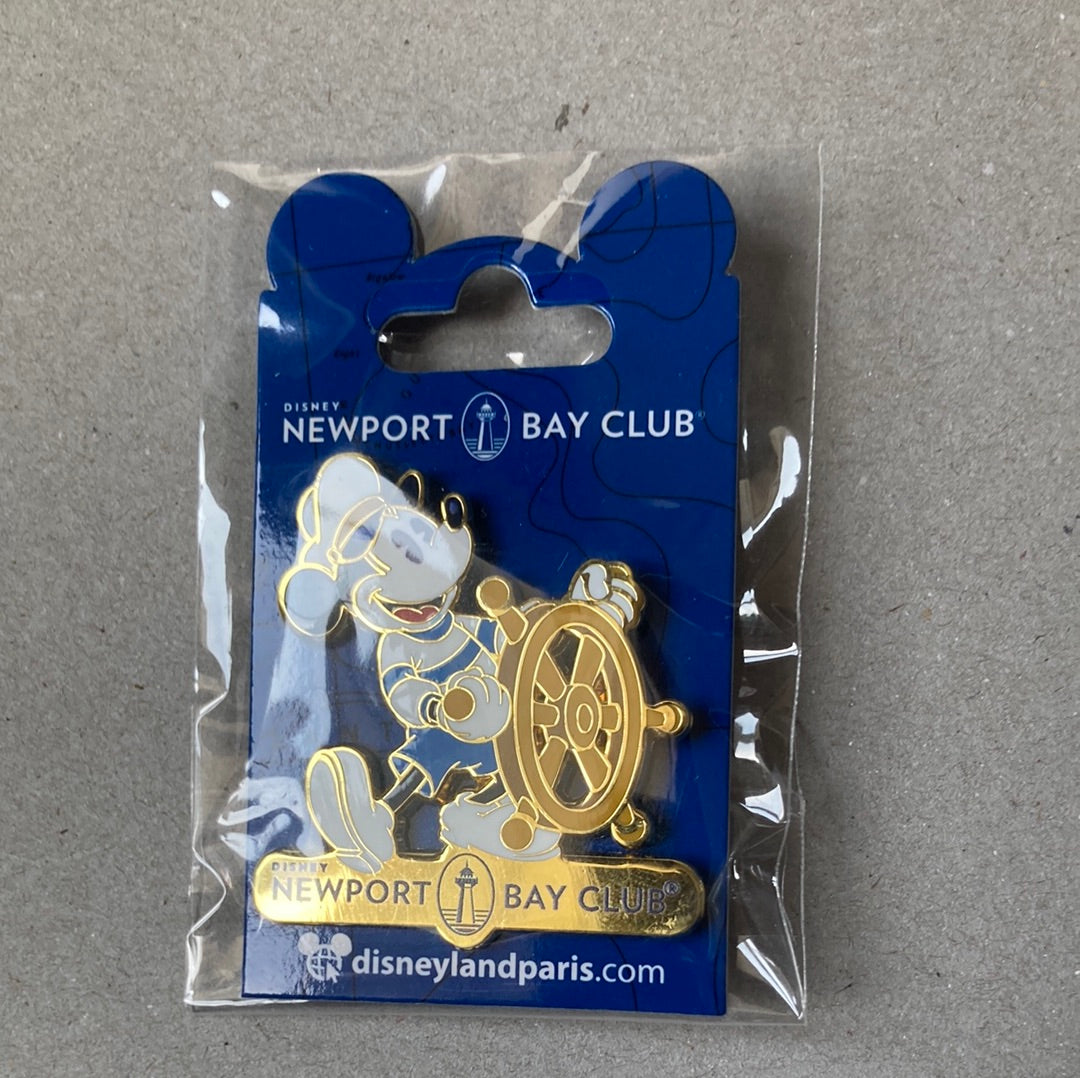 Mickey Mouse Newport Bay Hotel Pin